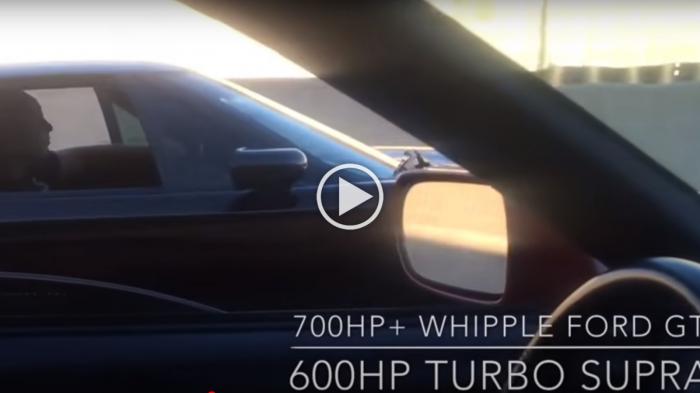 Ford GT ξεφτυλίζει Supra [video]